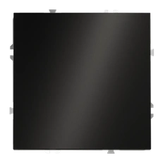 Изображение Выключатель 1-клавишный Voltum S70 Metal, антрацит (механизм + накладка)